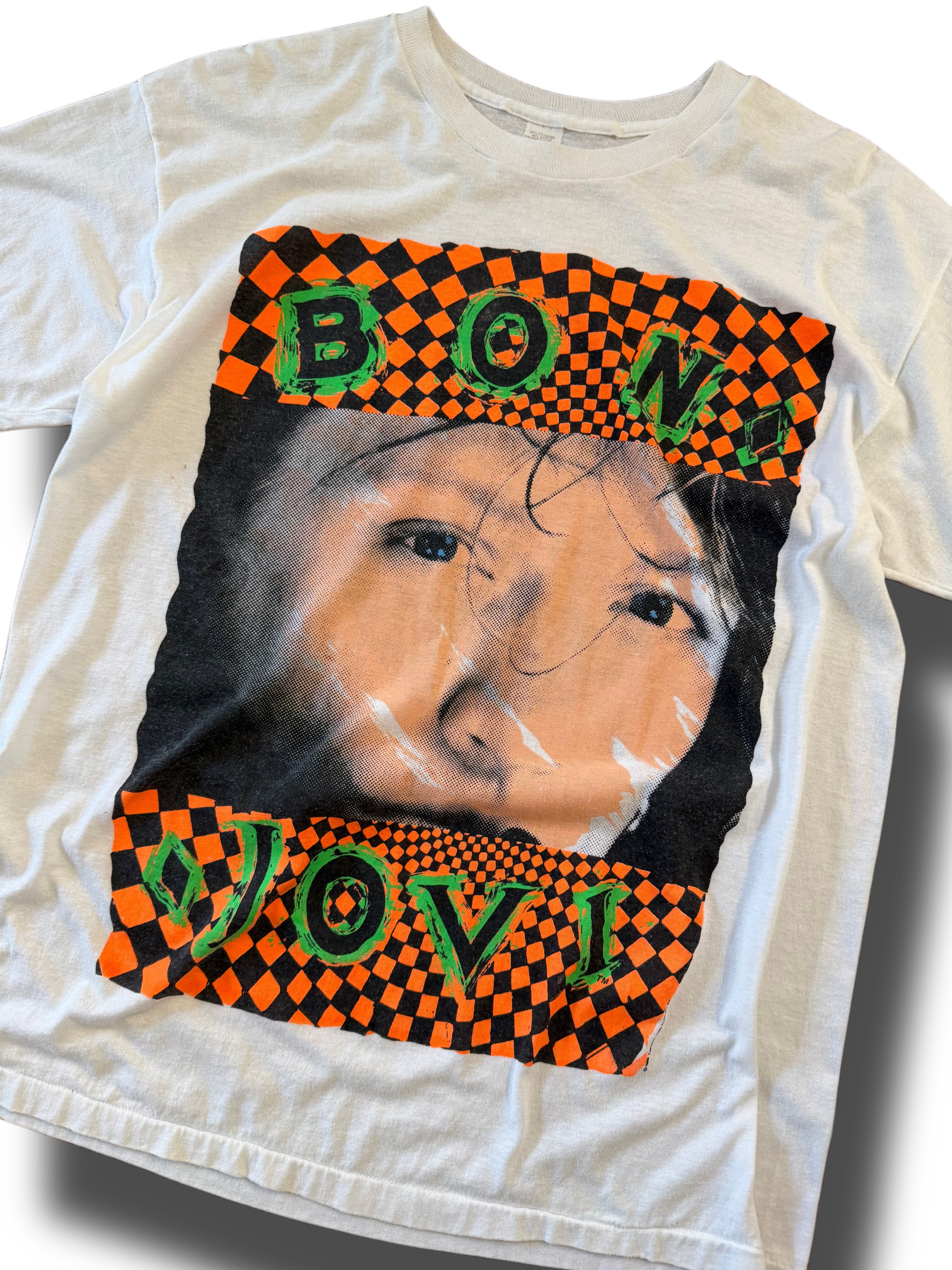 1980’s Bonjovi Rock the Earth tour tee shirt