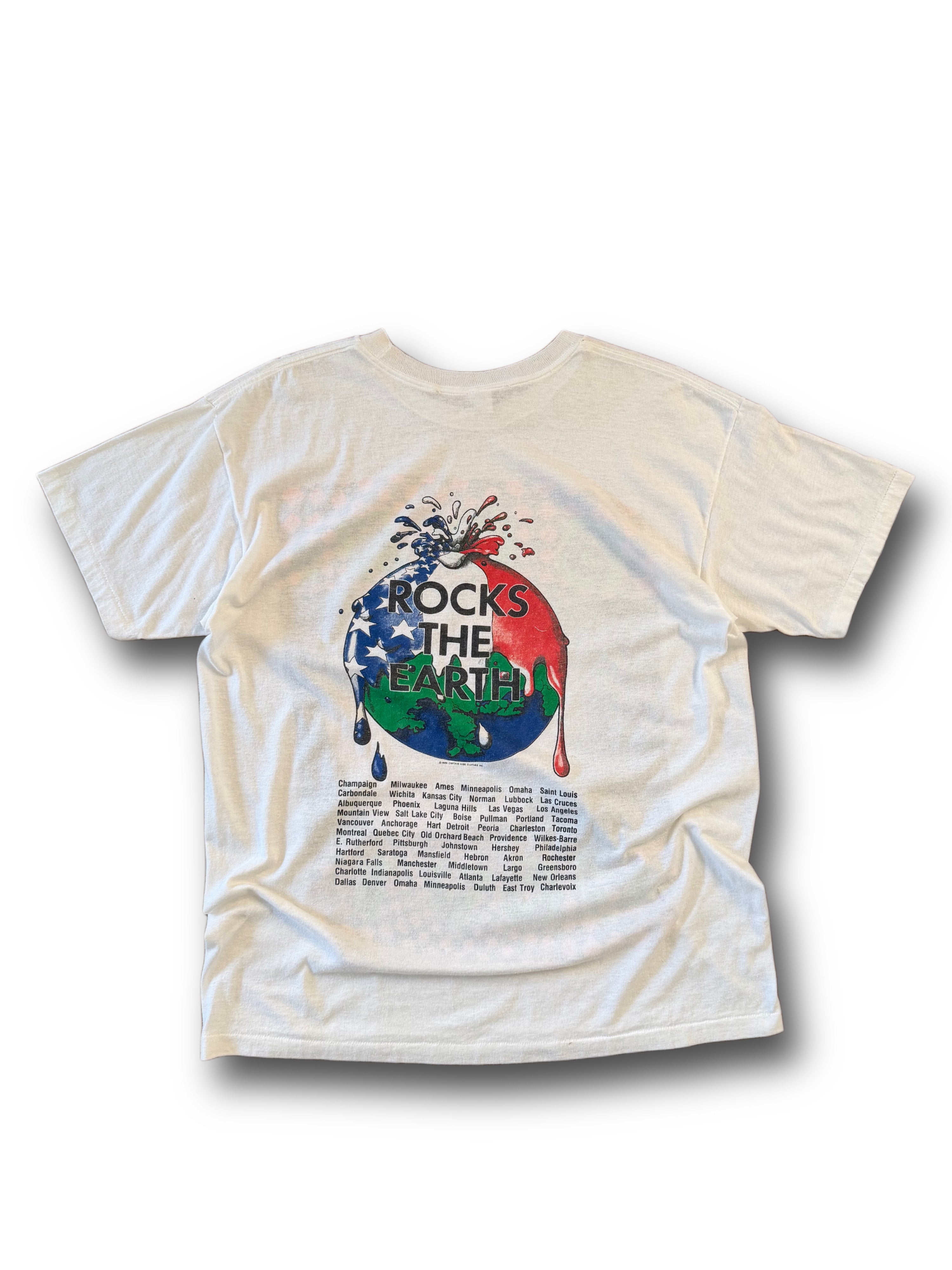 1980’s Bonjovi Rock the Earth tour tee shirt
