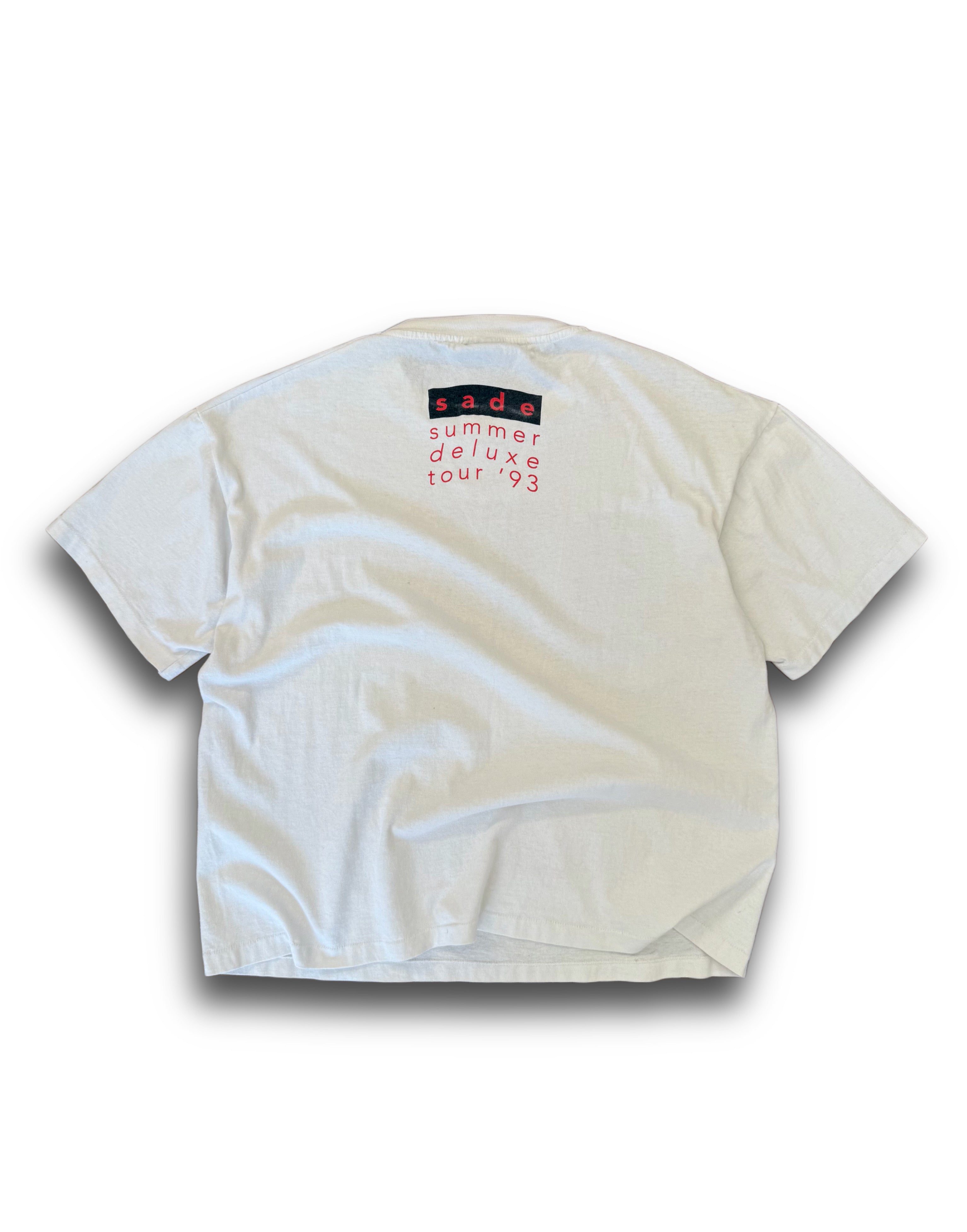 1993 Sade Summer Deluxe tour tee shirt