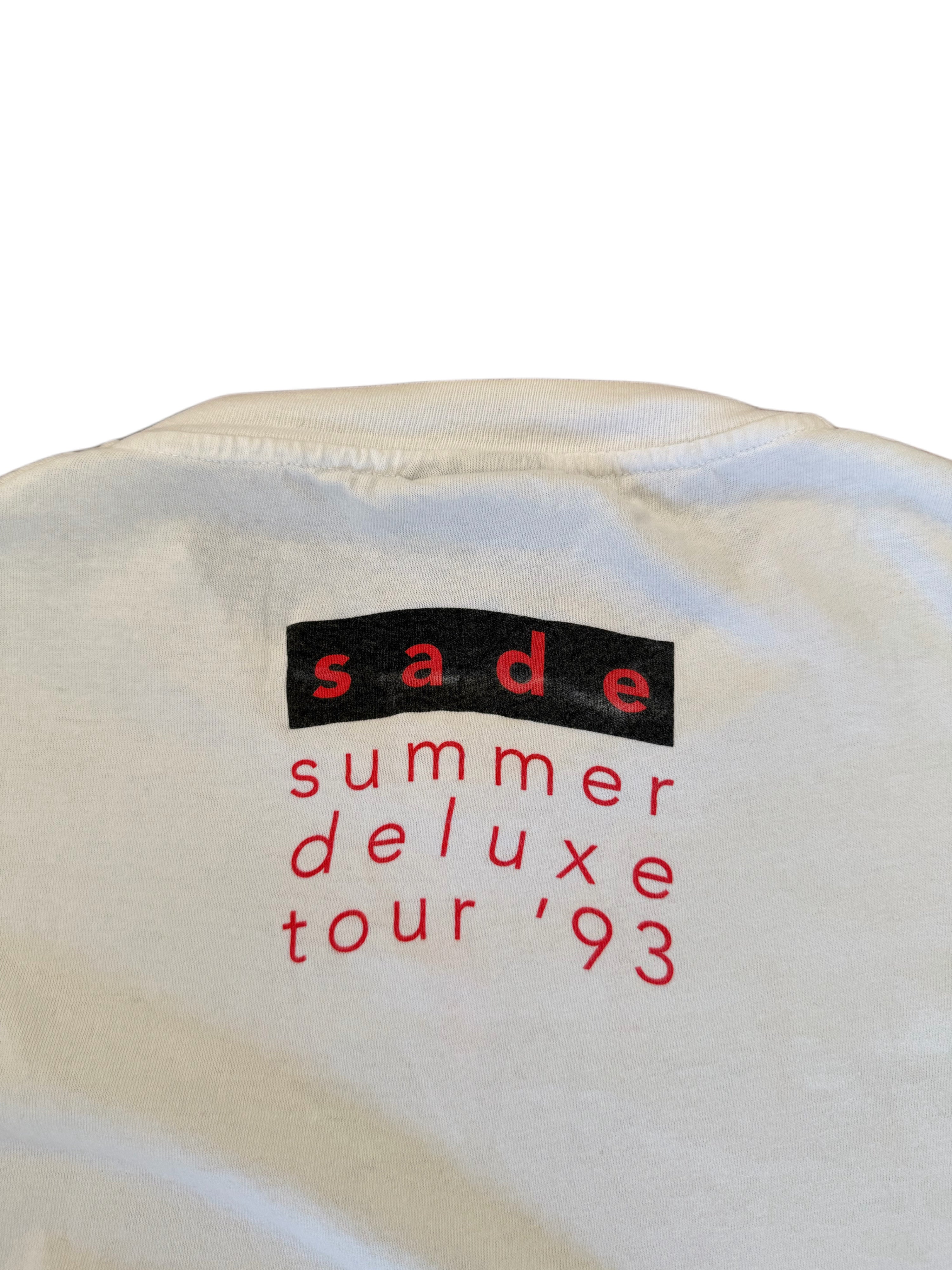 1993 Sade Summer Deluxe tour tee shirt