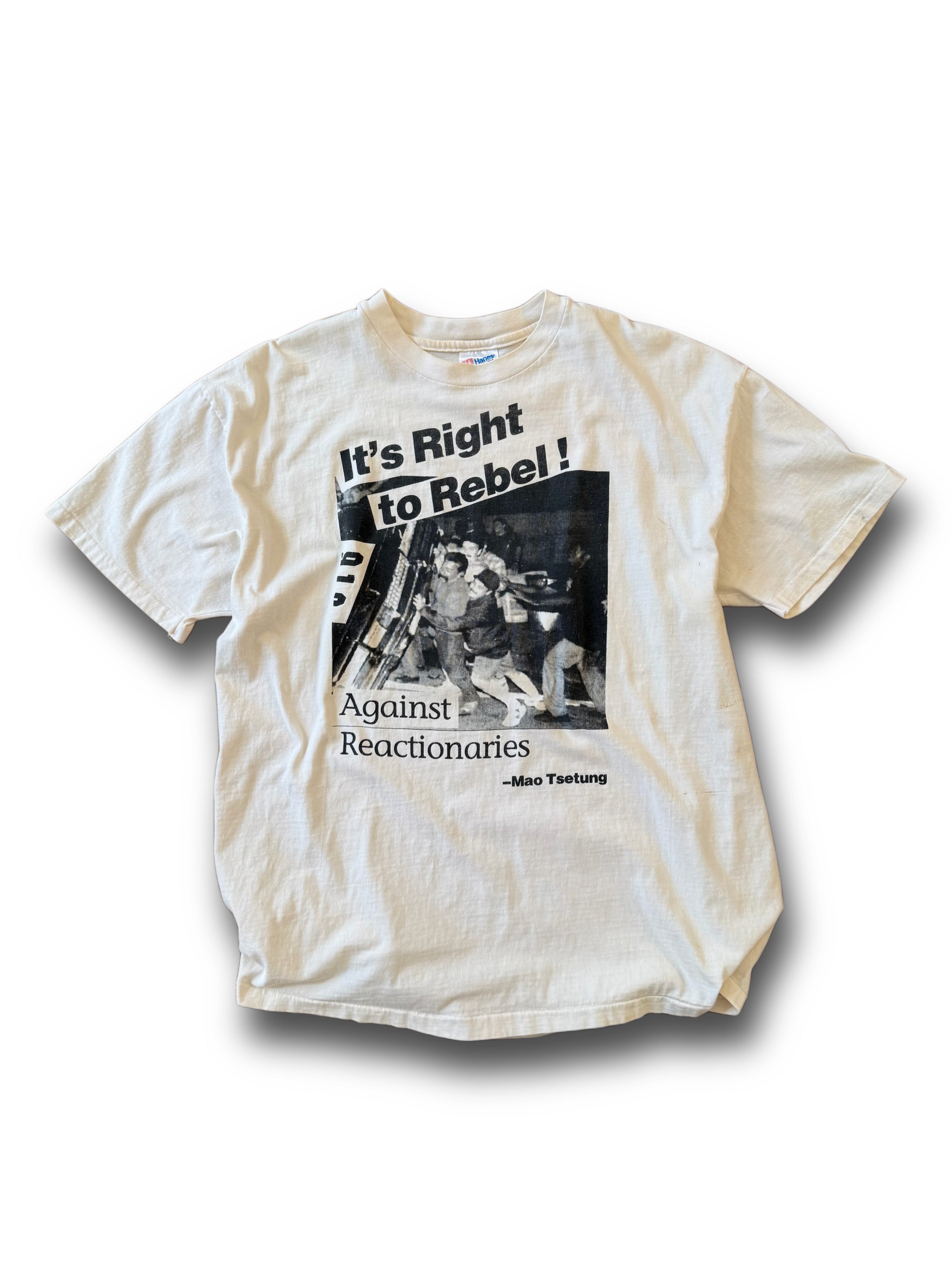 1990’s Mao Ze Dong It’s Right To Rebel tee shirt